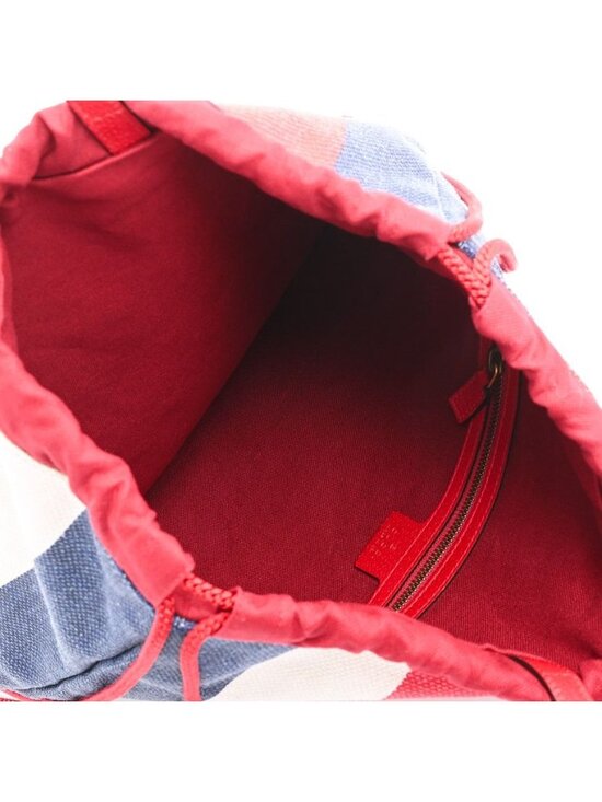 Gucci Backpack Striped Drawstring Knapsack main image 5
